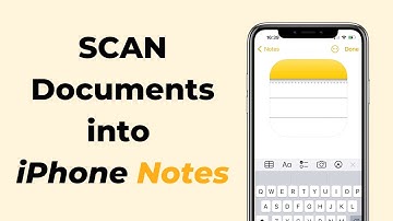 How to Scan Text & Documents on iPhone Using the Notes App? | iPhone 13