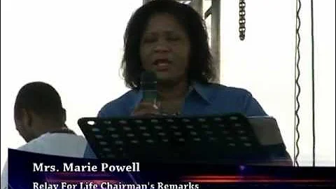 Relay For Life 2012 Opening Ceremony (Part1)