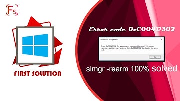 How TO fix SLMGR -REARM is not running issue ||