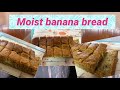 Homemade moist banana bread  ks kev sato tv