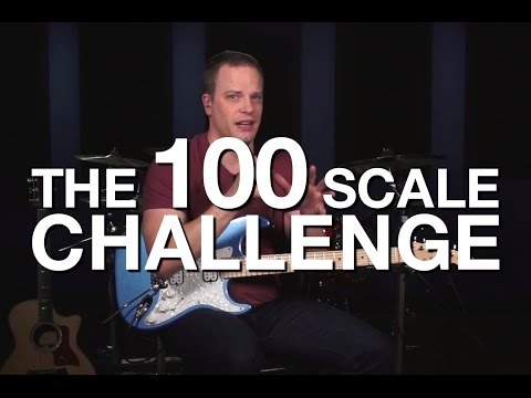 The 100 Scale Challenge - Guitar Endurance