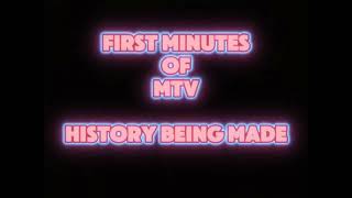 First 10 Minutes Of Mtv 1980S History Being Made Video Killed The Radio Star Cosmo Cat