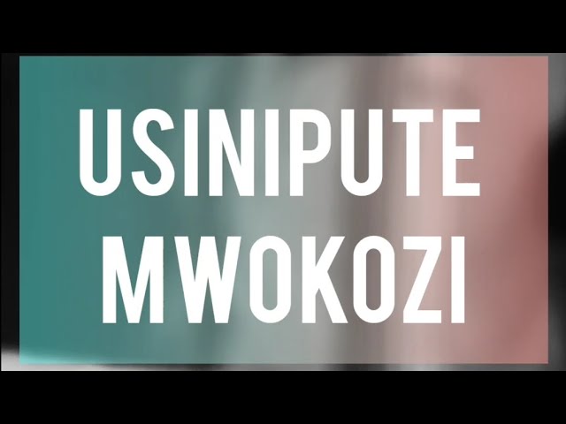 JONSKING - USINIPITE MWOKOZI audio song (tenzi za rohoni)
