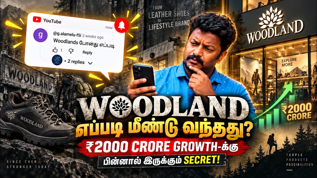 ஒரு Shoe Brand எப்படி India-வின் Brand King ஆனது? | Woodland Success Story #woodland  #brandstory