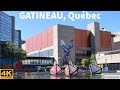 Gatineau qubec canada gatineau downtown 4k tour ville de gatineau qubec gatineau hull tour