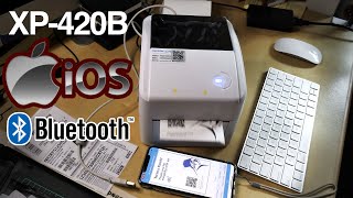 Xprinter XP-420B Printer How to Setup, Install and Use Bluetooth with Mac iOS | Honest Review screenshot 4