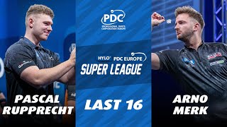 Pascal Rupprecht vs. Arno Merk | PDC Europe Super League 2023 | Full Match