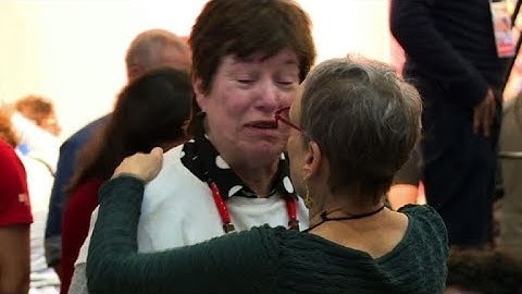 Supporters of Fernando Haddad upset at election defeat