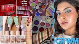 New makeup releases | GRWM | So many indie palettes, New foundations and Charlotte&#39;s lipstick launch
