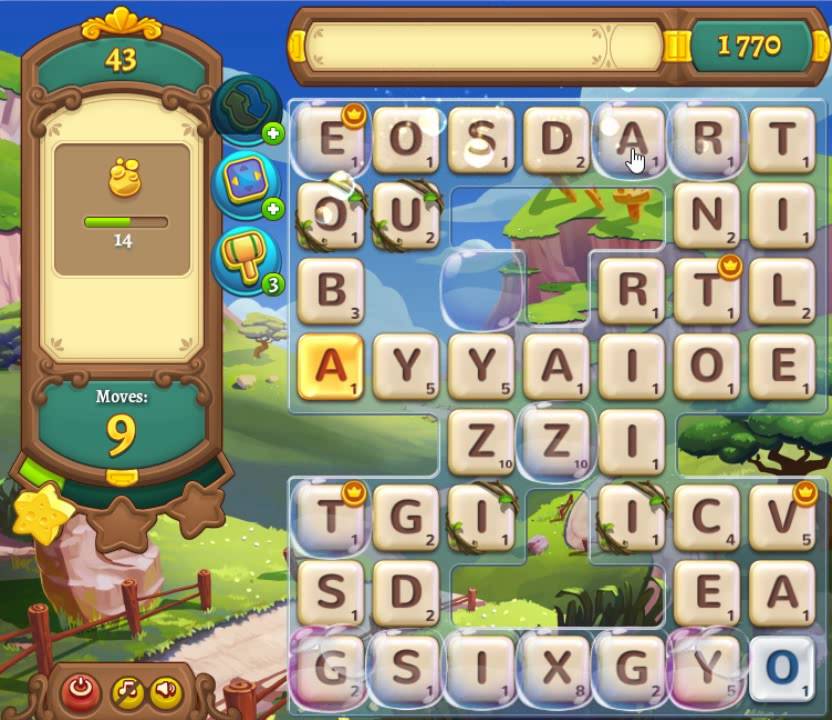 AlphaBetty Saga level 43 ENGLISH with mystery mouse 😈
