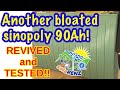Bloated 90Ah SINOPOLY CELLS, Revived!