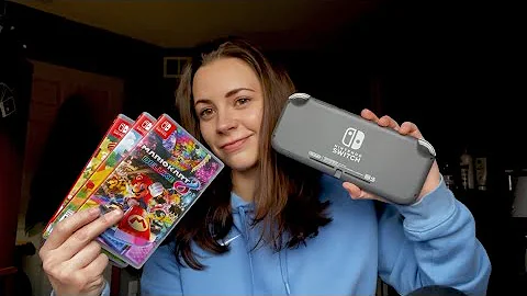 ASMR • Nintendo Switch • (Controller Sounds, Whispered)