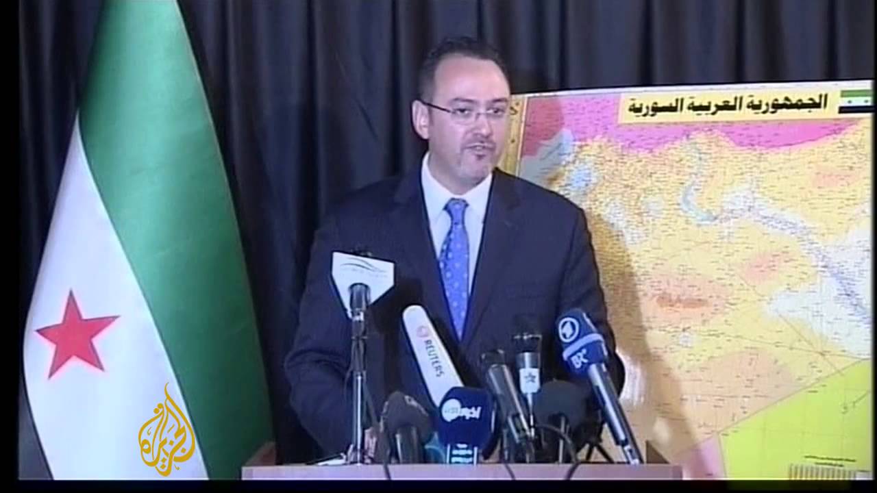 المعارضة السورية تتحدث إلى الصحافة
