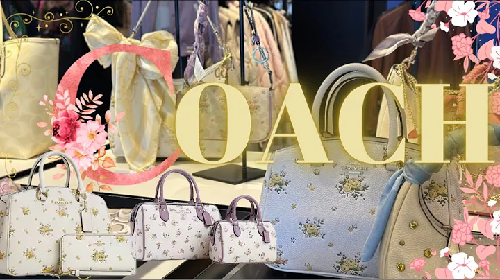 🌼NEW🌸  COACH Floral Print - Floral Applique 🌺 @coach #coachbag #coach