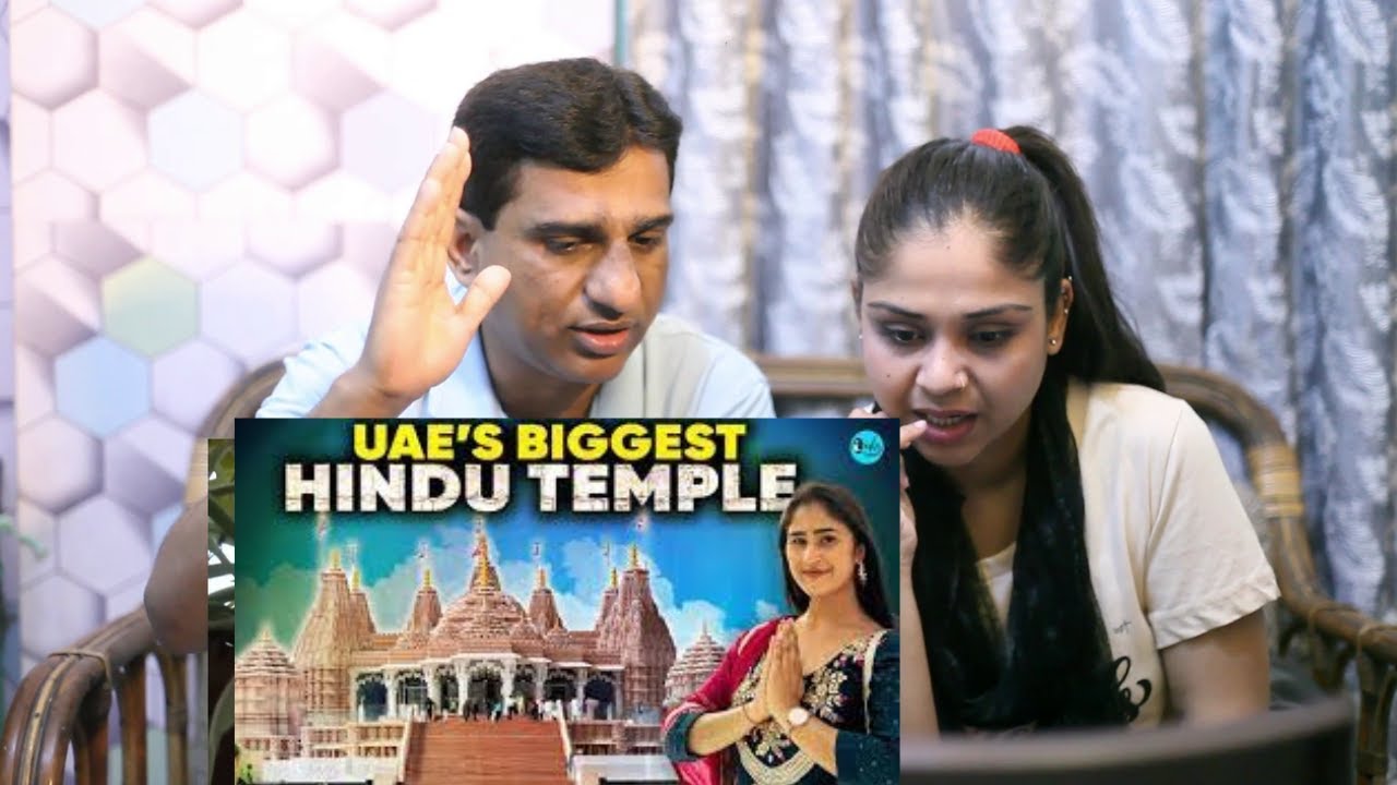Pakistani Reacts to Exclusive Look Inside UAE's Biggest Hindu Temple In Abu Dhabi | Curly Tales ME