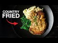 "Chicken Fried" Mushroom Steak & Gravy (VEGAN!) | The Wicked Kitchen