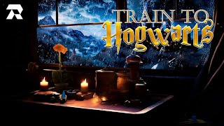 Download Lagu Train to Hogwarts | Sleep on Train with Heavy Rain Sound ◈ Harry Potter | WHITE NOISE ASMR |10 HOURS MP3