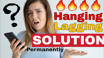 𝙈𝙤𝙗𝙞𝙡𝙚 𝙃𝙖𝙣𝙜𝙞𝙣𝙜 𝙋𝙧𝙤𝙗𝙡𝙚𝙢 𝙎𝙤𝙡𝙫𝙚 100% Working Killer Setting || Android