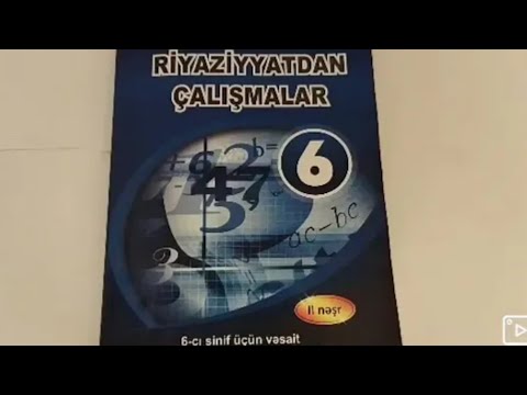 Riyaziyyat Namazov çalîşmalar 6-cı sinif səh 73,74 tənasüb(ardı)