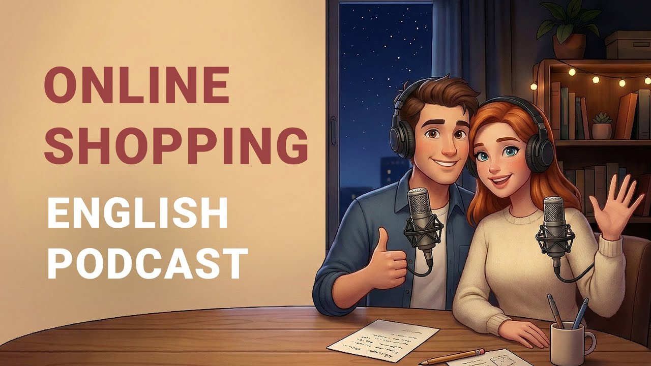 English podcast for learning | Online Shopping | English Listening Practice