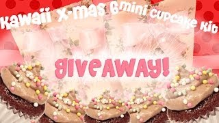 Closed Giveaway Diy Mini Cupcake Kit - Kawaii X-Mas 6