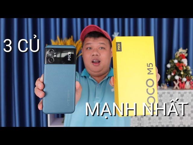 TƯ VẤN ƯU, NHƯỢC ĐIỂM POCO M5: 3 TRIỆU MẠNH NHẤT, CÂN TECNO, REALME!!!