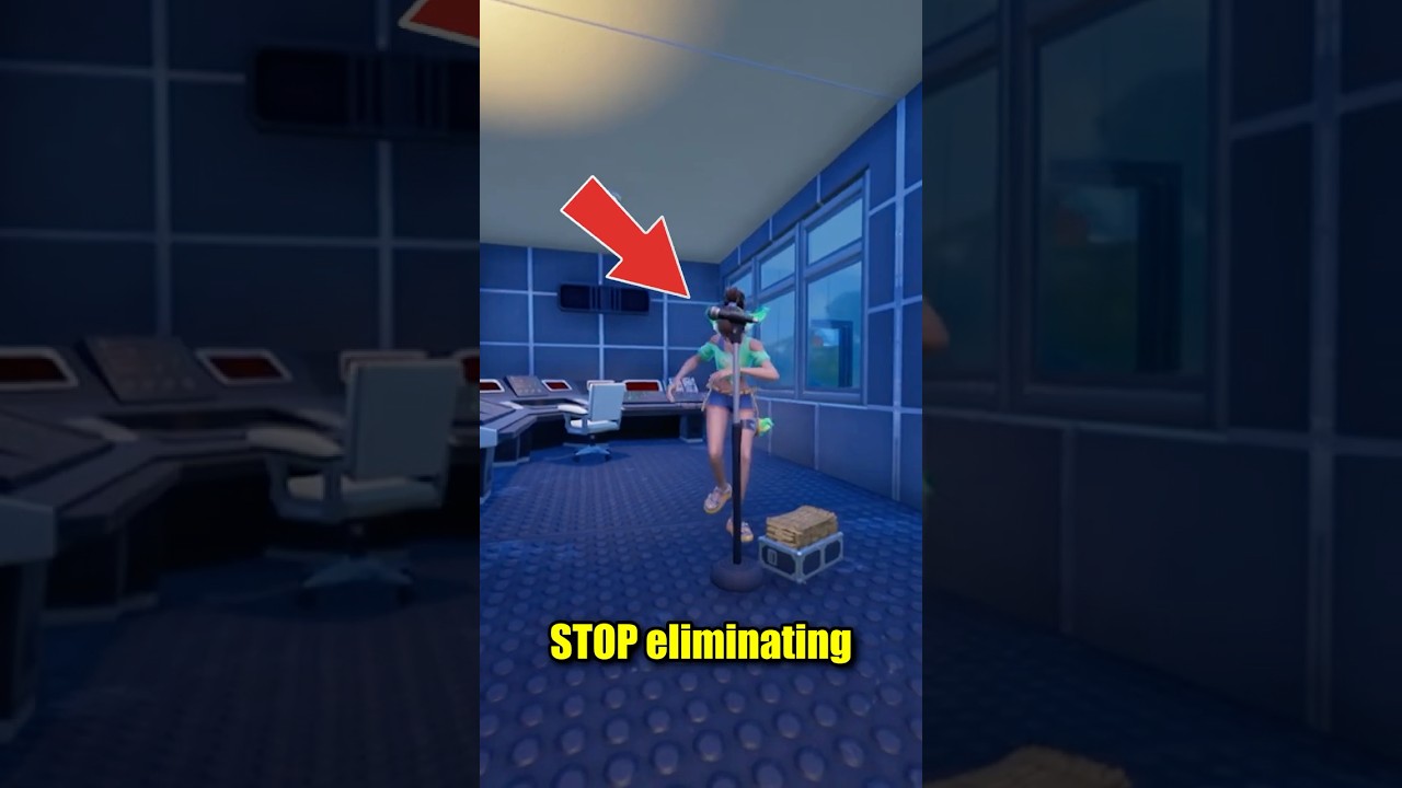 This Fortnite NPC Is CHEATING?!  #fortnite #fortnitechapter7 #fortniteclips #fortniteshorts