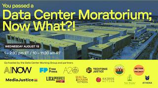 Details You Passed a Data Center Moratorium; Now What! Update