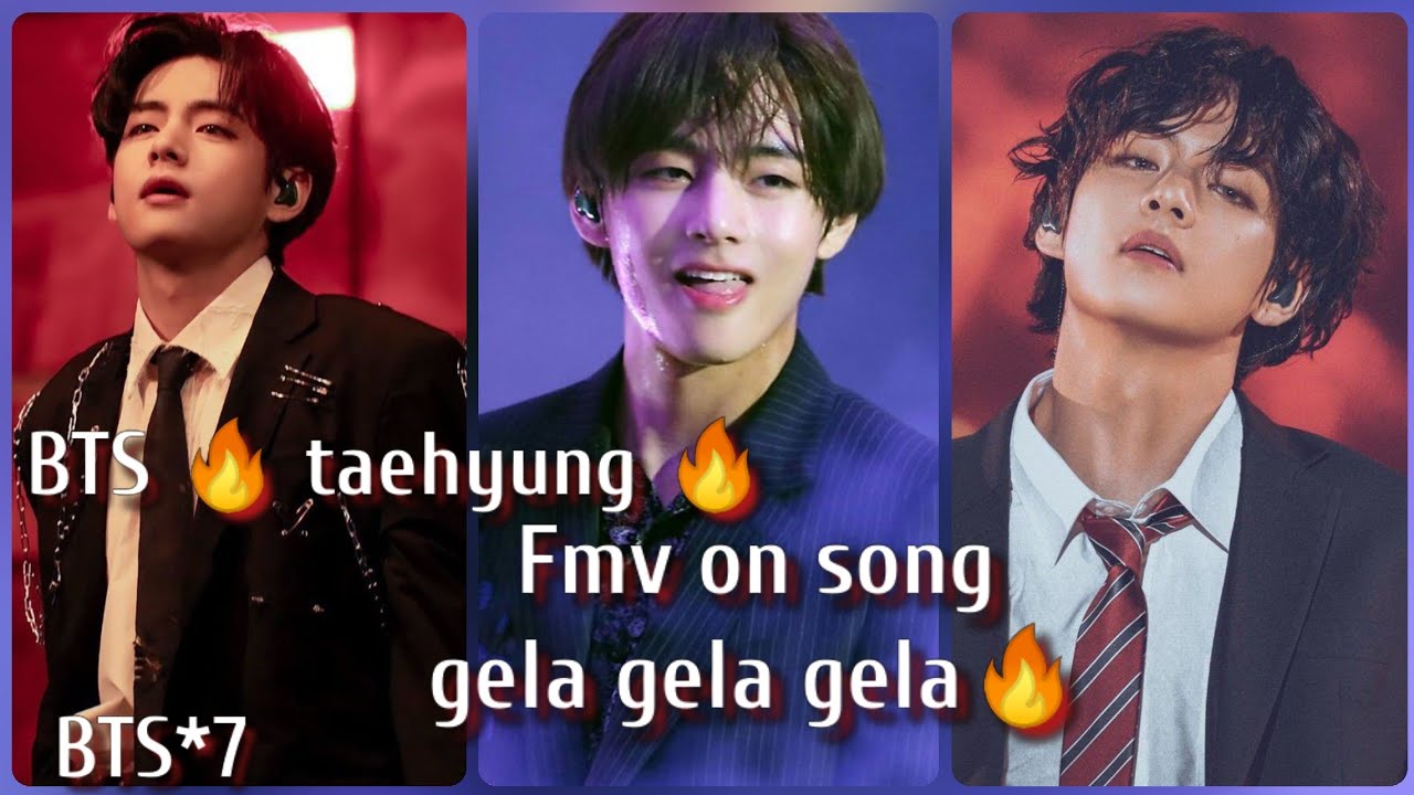 BTS🔥taehyung fmv on hindi song🔥gela gela gela ft Akshay Kumar🔥 taehyung new cool hindi fmv💜V mix fmv