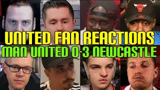 UNITED FANS REACTION TO MAN UNITED 0-3 NEWCASTLE | FANS CHANNEL