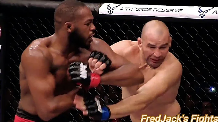Jon Jones vs Glover Teixeira Highlights (Jones CLI...