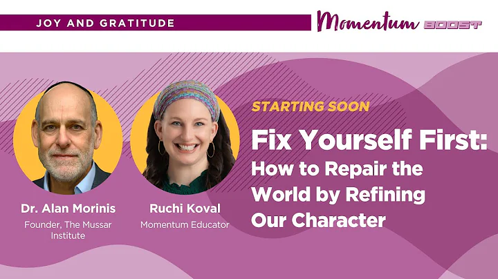 Fix Yourself First: How to Repair the World by Ref...