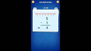 Exercise#1.2 | Line Subtraction | Maths-Games | unlimited gaming riz #android #games screenshot 5