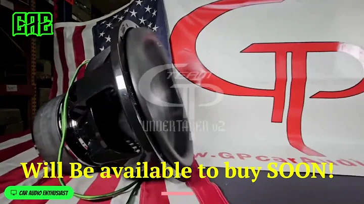 18 inch Monster sub Free Air Team GP Undertaker V2 From @gpcaraudio