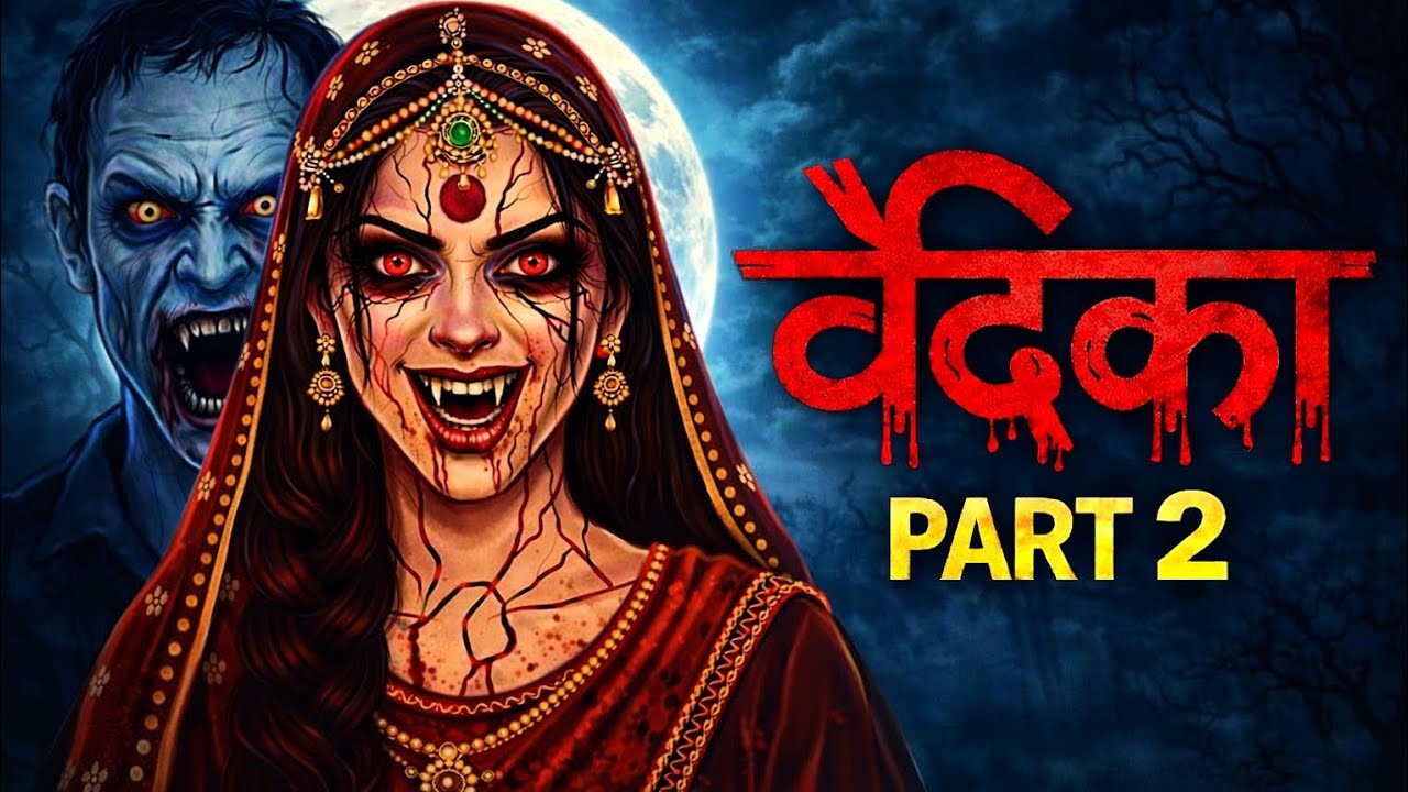 “जिसे दफ़नाया गया था… वो वापस आ गई | Vedika Return | horror story | animated story |Bhootiya Sunday 