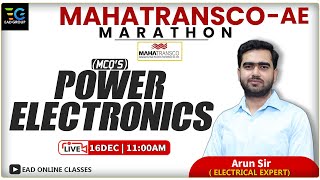 Power Electronics mcq's | MAHATRANSCO -AE MARATHON | by Arun sir