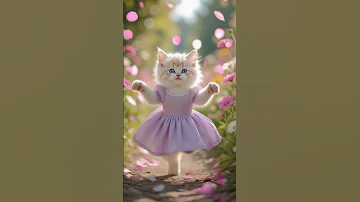 Funny Cat Dance 2025 Comedy Funny Dance Song Love Shortvideo Trending Viral Cat Catvideos 