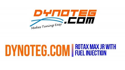 Rotax Max Jr with fuel injection on Dynoteg KED-EC Pro dyno test bench