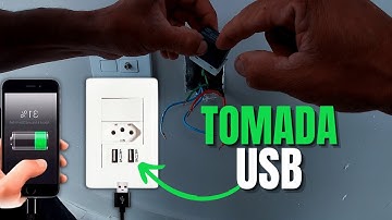 COMO COLOCAR TOMADA USB EM TOMADA NORMAL!