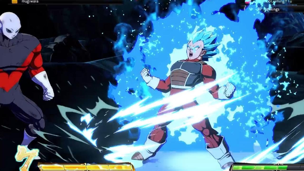 DBFZ 💩 Trunks Hit Jiren vs 😈 SSB Goku Vegeta Vegito
