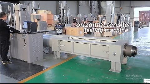 HST WAW-L Series Horizontal tensile testing machine