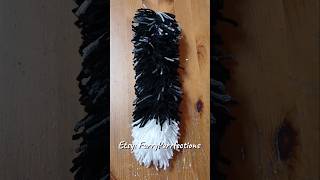 Make A Silver Fox Yarn Tail With Me
