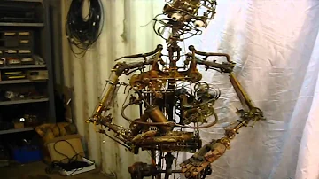 Rob Higgs - Humanoid clockwork robot automaton for The Best Offer (Giuseppe Tornatore)