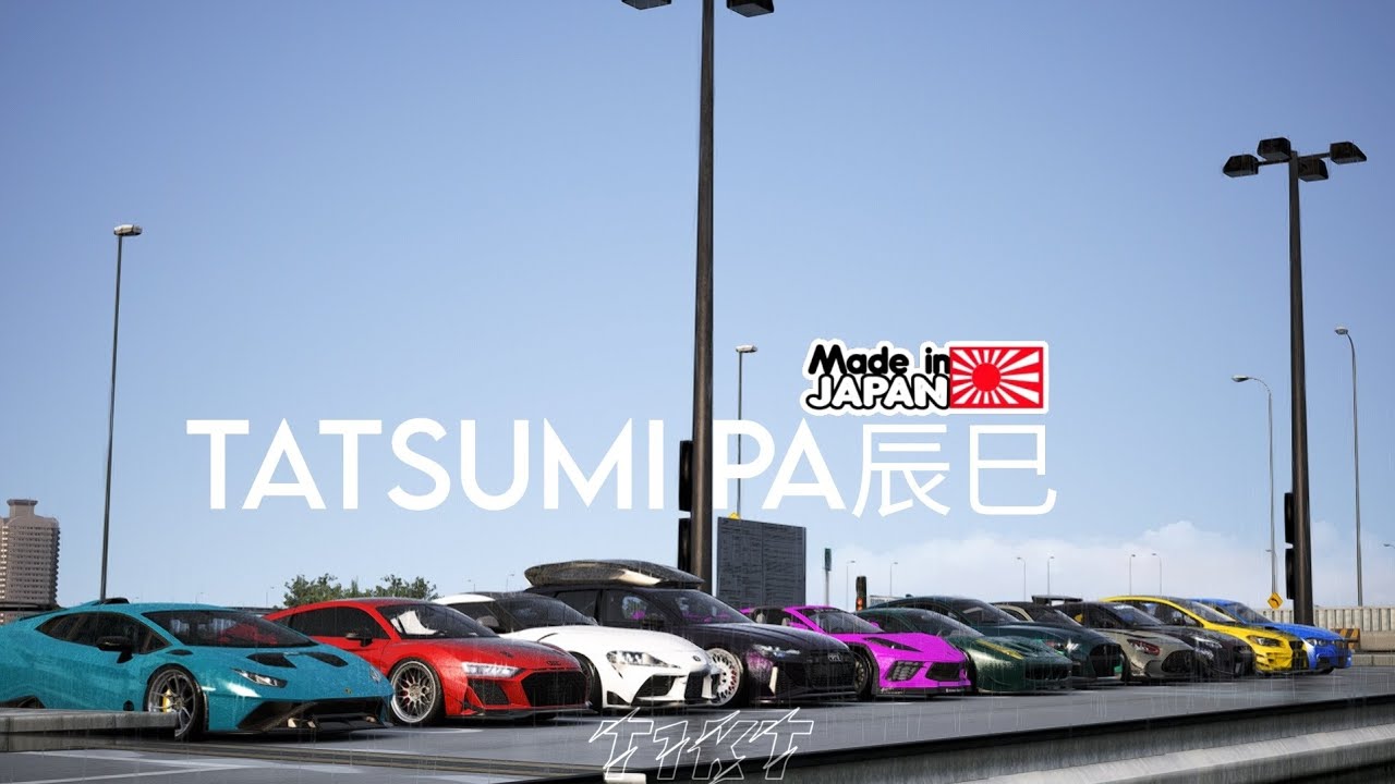 tatsumi pa辰巳 assetto corsa cinematic youtube