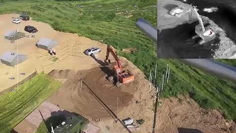 [Gimbals of UAV/Drone Gimbal Cameras] Monitoring Test via LWIR/EO Dual-light Gimbals by UnbTek