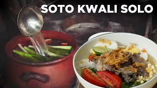 PAKAI KAYU BAKAR, SOTO KWALI SOLO, #CaraMembuat