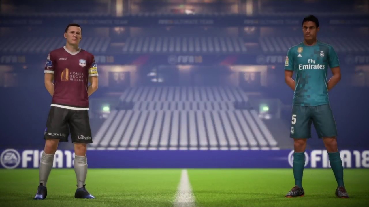 THE IMPOSSIBLE FIFA 18 CHALLENGE! GALWAY UNITED VS REAL MADRID ON LEGENDARY! SHOCKING RESULT