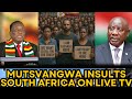 Mutsvangwa INSULTS South Africa On Live TV Zimbabwe Is NOT Your Province Outrage Erupts Mutsvangwa INSULTS South Africa On Live TV Zimbabwe Is NOT Your Province Outrage Erupts