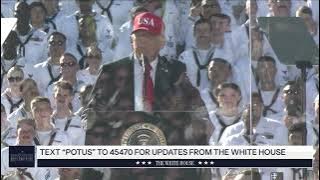 President Trump Delivers Remarks at Navy 250 Celebration