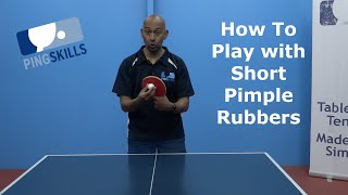 Should You Play with SHORT PIMPLE RUBBERS? | Table Tennis | PingSkills screenshot 4